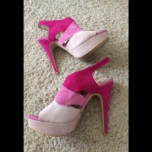 Two Lips suede gorgeous heels